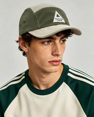 CLAPE Short Brim 5 Panel Running Hat, Lightweight Quick Dry Cap - color: Bs265p07-beige