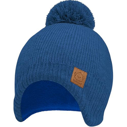 KeaBabies Baby Beanies, Winter Baby Hats for Boys, Girls (Cobalt, 6-36M) - color: Cobalt