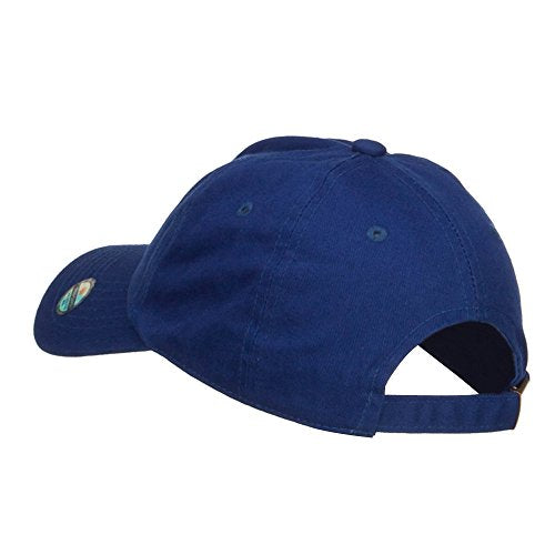 Nissi Unstructured Cotton Twill Washed Cap - color: Royal