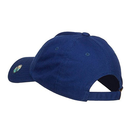 Nissi Unstructured Cotton Twill Washed Cap - color: Royal