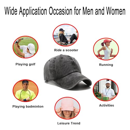 NPJY Baseball Cap Golf Dad Hat Adjustable Original Classic Low Profile Hat - color: Green(washed)