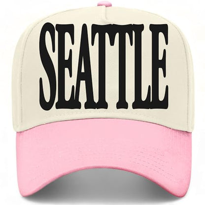 BROTHER TRUCKERS Seattle Hat - color: Pink/Natural