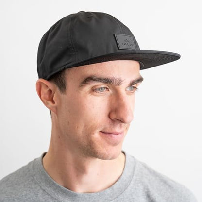 Tillak COHO Six Panel Hat, Kodra Nylon 6 Panel Cap with Snap Closure - color: Black