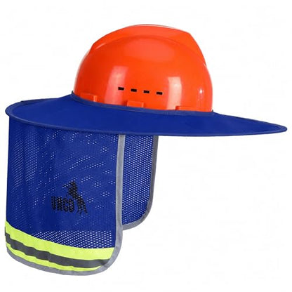 UNCO- Hard Hat Sun Shield, Blue - color: Blue, size: 1 Pack