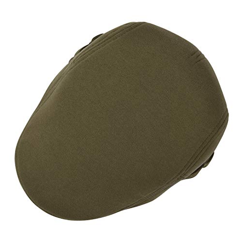 VOBOOM Men Newsboy Cap Cotton Flat Ivy Gatsby Driving Hat - color: Green