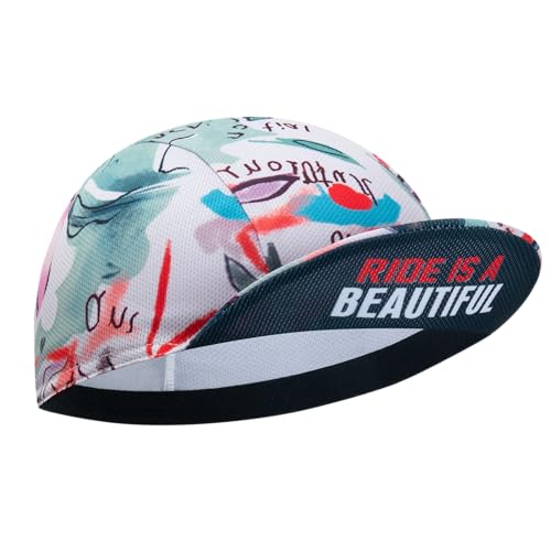 Cycling Cap for Man and Woman Cycling Hat Under Helmet-Polyester Breathable Sweat Absorbent - color: Aplan-30