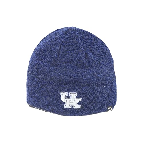 Zephyr Matti Reversible Edge Skull Cap - NCAA Cuffless Winter Knit Beanie Hat