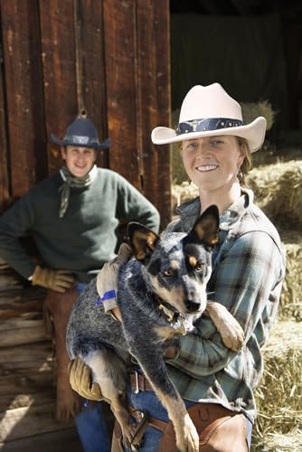Lanzom Cowboy Hat for Women and Men with Shapeable Wide Brim Felt Western Hats for Cowboys and Cowgirls - color: Coffee