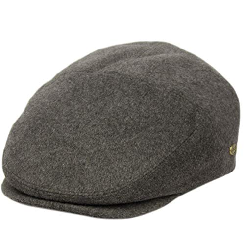 EPOCH Men's Contemporary Winter Wool Newsboy Ivy Hat - color: Iv3009gray, size: Large-X-Large