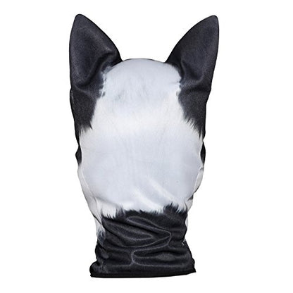 WTACTFUL 3D Animal Ears Balaclava, Breathable Face Mask for Halloween - color: Border Collie Meb-23