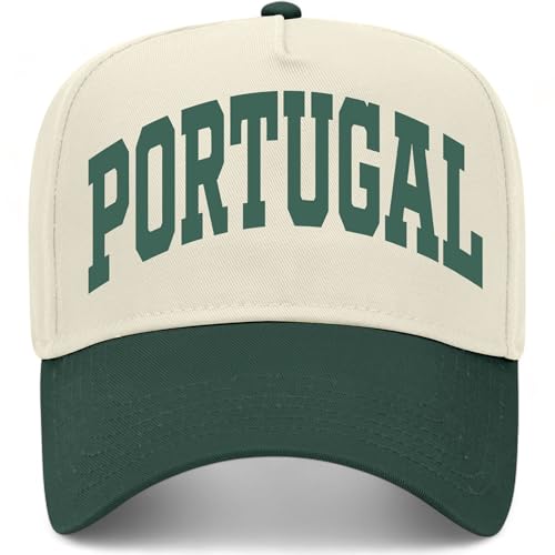 Portugal Collegiate Hat - color: Green/Natural