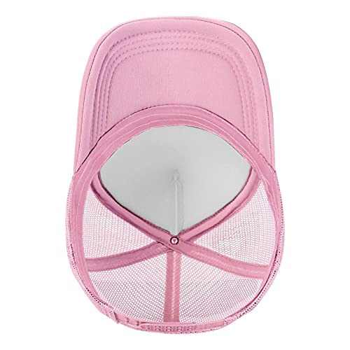You Find It Offensive? I Find It Funny Trucker Hats for Women Pink Men Funny Slogan Pink Hats for Men - color: 3 Pink