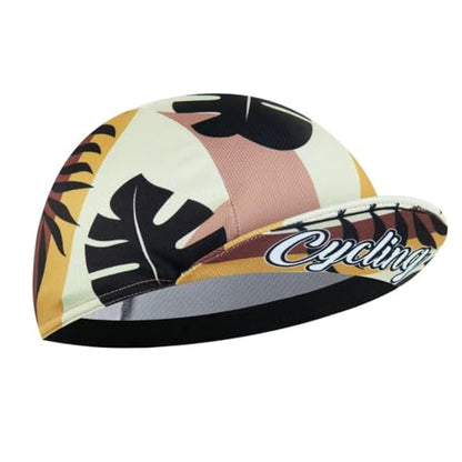 Cycling Cap for Man and Woman Cycling Hat Under Helmet-Polyester Breathable Sweat Absorbent - color: Flo-2