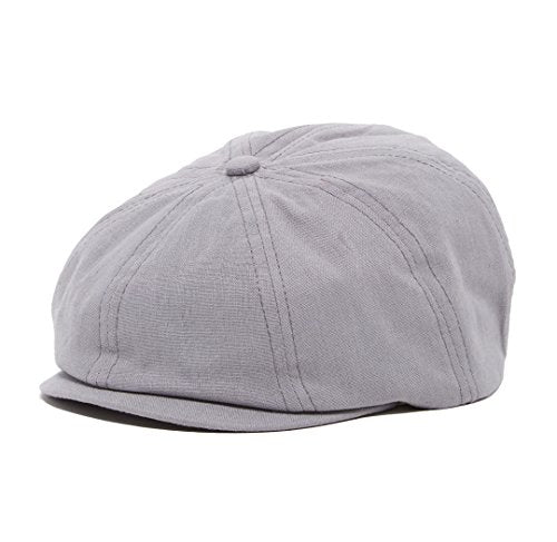 Born to Love Infant, Toddler Boys Pinstripe Driver Cap Baby Hat - color: Grey Newsboy Cap Only, size: 2-3