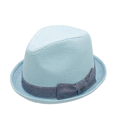 Peter Grimm Depp Fedora Hat - color: Aqua, size: Small-Medium