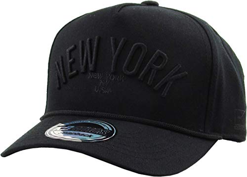 City Snapback Embroidered Fashion Snapback Hat New York Brooklyn Adjustable Baseball Cap Mens Womens - color: Black Black New York Snapback