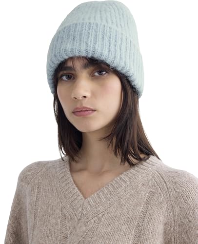 Everlane Unisex Adult Everlane Plush Alpaca Beanie - color: Skyway