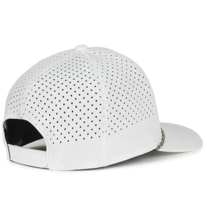 Outdoor Cap OC551 Mesh Back 5-Panel Hat – Bulk Packs Available, One Size - color: White