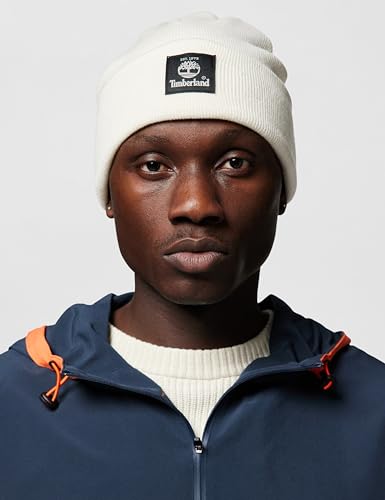 Timberland Unisex Adult Short Watch Cap - color: Cream