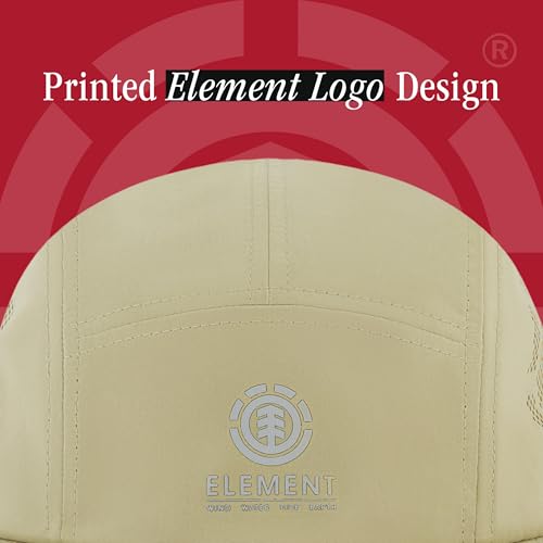 Element Unisex Adult Element Camper Hat, Adult Strapback with Slight Curved Brim - color: Light Green