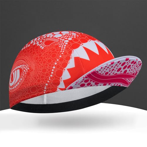 Cycling Cap with Sun Visor, Lightweight Polyester Bike Hat for Men & Women - color: Ck20