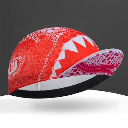 Cycling Cap with Sun Visor, Lightweight Polyester Bike Hat for Men & Women - color: Ck20
