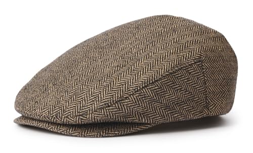 Brixton Unisex-Adult Hooligan Snap Cap - color: Brown/Khaki, size: Large