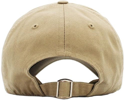 KBETHOS® Classic Washed Cotton Baseball Cap - color: Khaki