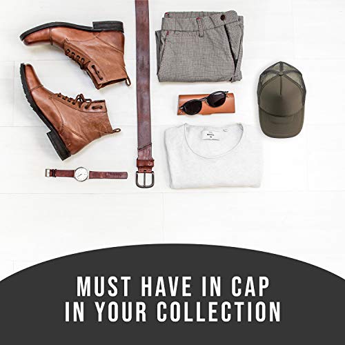 2 Packs Baseball Caps Blank Trucker Hats Summer Mesh Cap (2 FOR Price of 1) - color: Brown