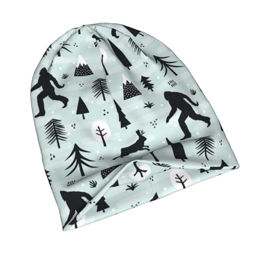 Sigouyinei Soft Knit Beanie Hat Lightweight Winter Hat for Women - color: Black38