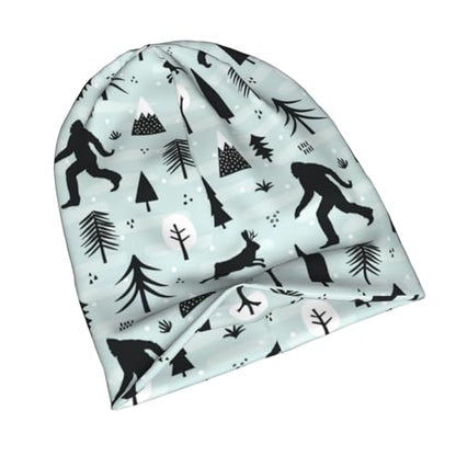 Sigouyinei Soft Knit Beanie Hat Lightweight Winter Hat for Women - color: Black38