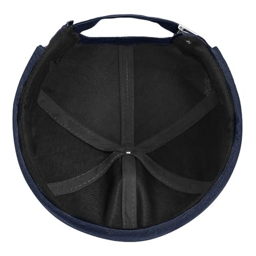 DIYDECAL Brimless Docker Cap,Skullcap Beanie, Retro Sailor Hat for Mens Womens - color: Navy Blue