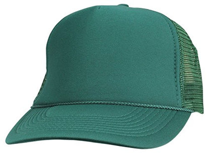 2 Packs Baseball Caps Blank Trucker Hats Summer Mesh Cap (2 FOR Price of 1) - color: Green