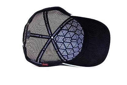 Urban Effort Trucker Hat for Men & Women, Mesh Back Baseball Cap, 5 Panel - color: Baby Blue, style: Mesh Back