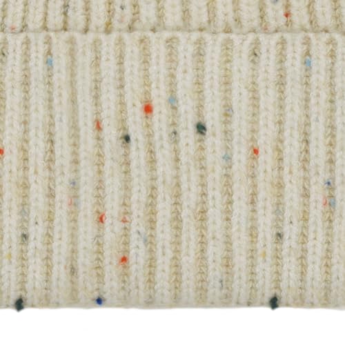 DALIX Knit Watch Cap Beanie Men Women Winter Cuffed Fisherman Hat Cold Weather Stretch Fit Soft Acrylic - color: Beige