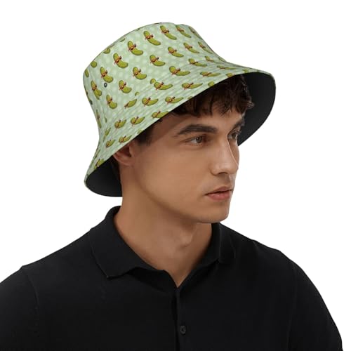 Bucket Hats Fashion Sun Cap Packable Outdoor Fisherman Hat Women Men - color: Black1