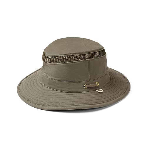 Tilley T5MO Adventure Airflo Hat, UPF 50+ Men's Sun Hat - color: Olive, size: 7 7/8