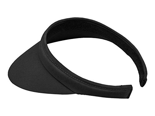 TOP HEADWEAR Nylon Clip-On Visor - color: Black