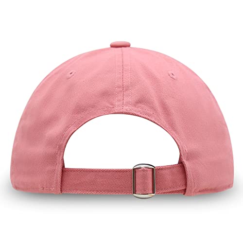 JPAK Two Tomatoes Premium Dad Hat Embroidered Cotton Baseball Cap Vegetables Embroidery - color: Coral Silk