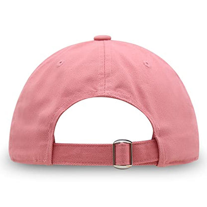 JPAK Two Tomatoes Premium Dad Hat Embroidered Cotton Baseball Cap Vegetables Embroidery - color: Coral Silk