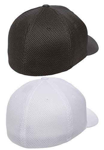 Flexfit mens Visor - color: 2pack 1-black & 1-white, size: Large-X-Large