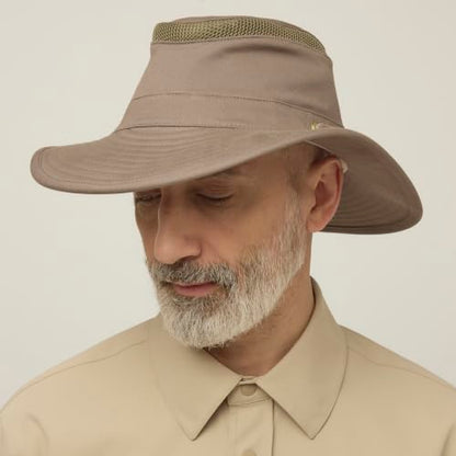 T4MO-1 Airflo Hikers Hat - color: Olive, size: 7 5/8