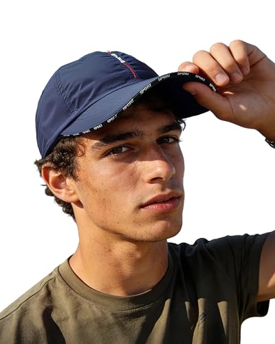 Croogo Quick Dry Running Hat Sun UPF 50+ Lightweight Baseball Cap for Men - color: Cp13-blue