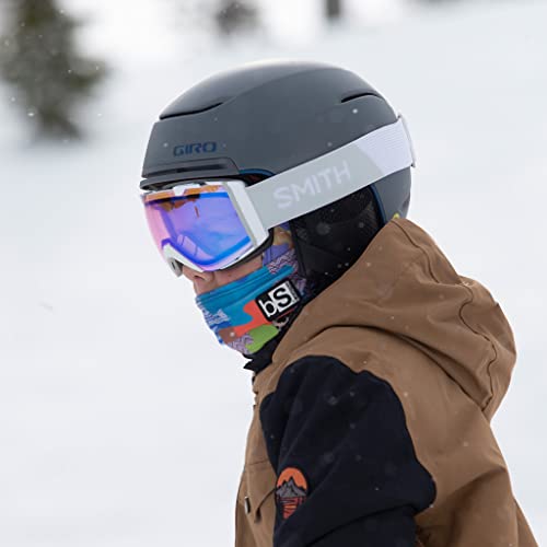BLACKSTRAP Kids' Hood ExoHinge Balaclava Ski Mask, Helmet Compatible, Keeps Kids Comfortable and Warm - color: Drab, size: One Size