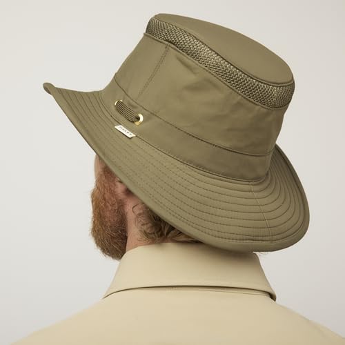 Tilley Womens Ltm5 Airflo Medium Brim Recycled Sun Hat, Olive, 7.75 US - color: Olive, size: 7 3/4