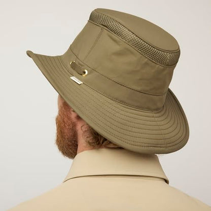 Tilley Womens Ltm5 Airflo Medium Brim Recycled Sun Hat, Olive, 7.75 US - color: Olive, size: 7 3/4