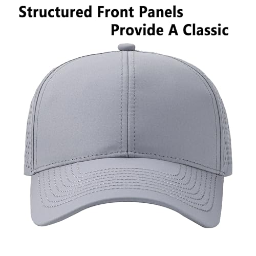 Quick Dry Trucker Hat for Men & Women Workouts Hats - color: Grey