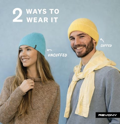 Essential Knit Beanie – Soft, Lightweight Comfort in Fun Colors - color: Teal
