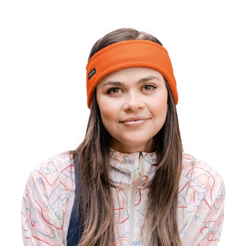 Turtle Fur Bang Band - Warm Headbands for Men and Women - color: Blaze