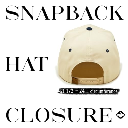 Funky Junque Adult Trucker Snapback Hat 2-Tone Baseball Cap - color: American Flag - Navy/Beige
